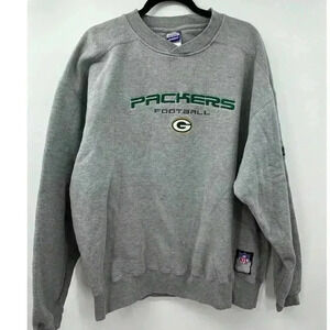NFL Team Apparel/Reebok Men's Green Bay Packers Crew Neck Sweatshirt XL Football